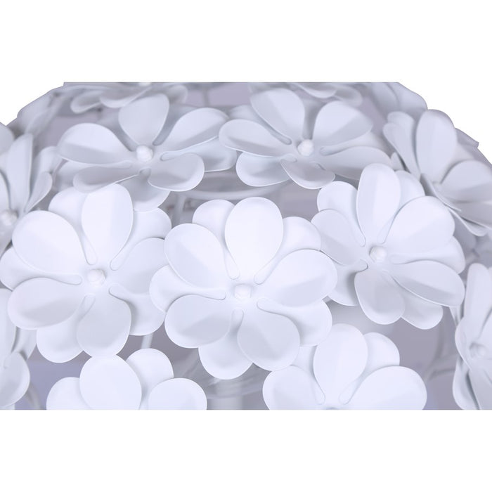 Canarm Cassia 1 Light 23" Table Lamp, White