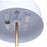 Canarm Milli 1 Light 23" Table Lamp, Gold