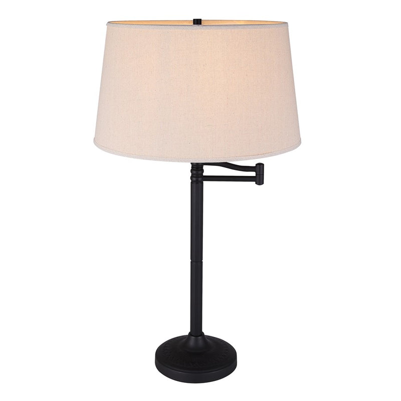 Canarm Oscar 1 Light 29" Table Lamp, Oil Rubbed Bronze