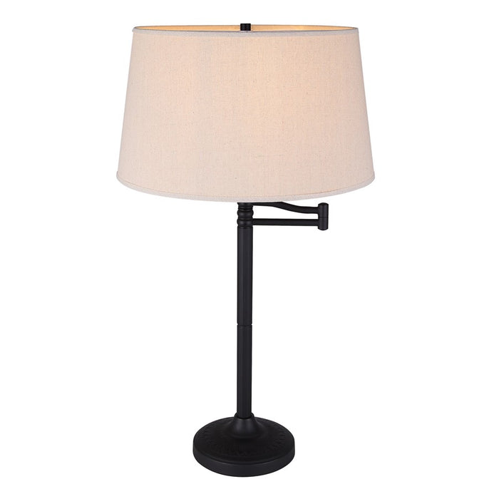 Canarm Oscar 1 Light 29" Table Lamp, Oil Rubbed Bronze