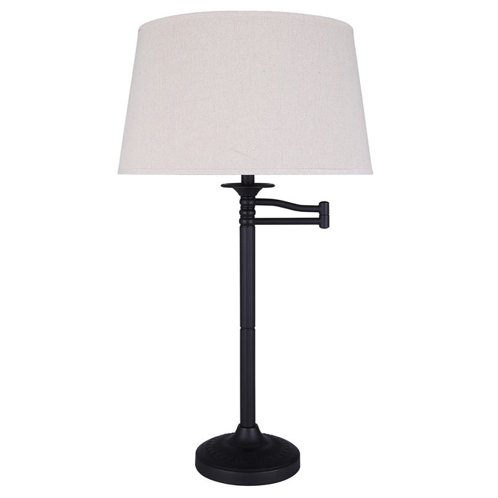 Canarm Oscar 1 Light 29" Table Lamp, Oil Rubbed Bronze