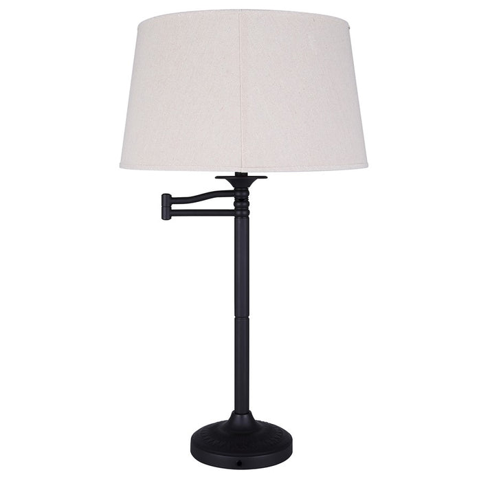 Canarm Oscar 1 Light 29" Table Lamp, Oil Rubbed Bronze