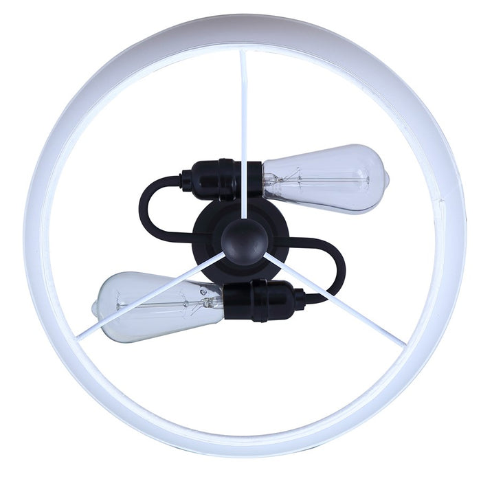 Canarm Nevan 2 Light 30.5" Table Lamp, Oil Rubbed Bronze