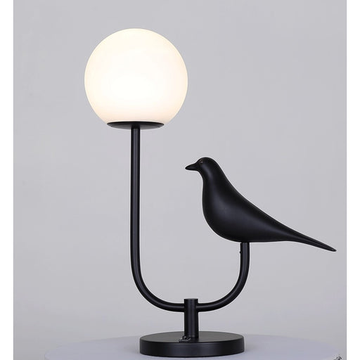 Canarm Avis 1 Light 60.00" Table Lamp, Matte Black - ITL2128B22BK