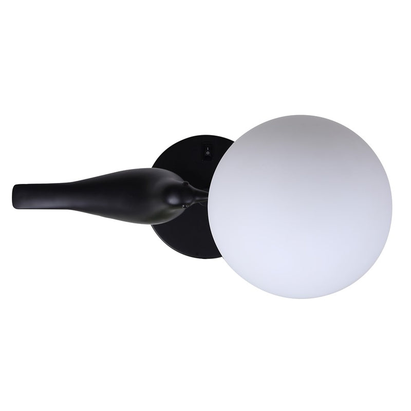 Canarm Avis 1 Light 60.00" Table Lamp, Matte Black