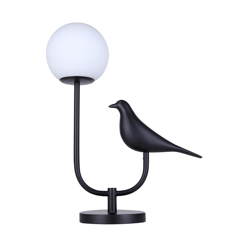 Canarm Avis 1 Light 60.00" Table Lamp, Matte Black