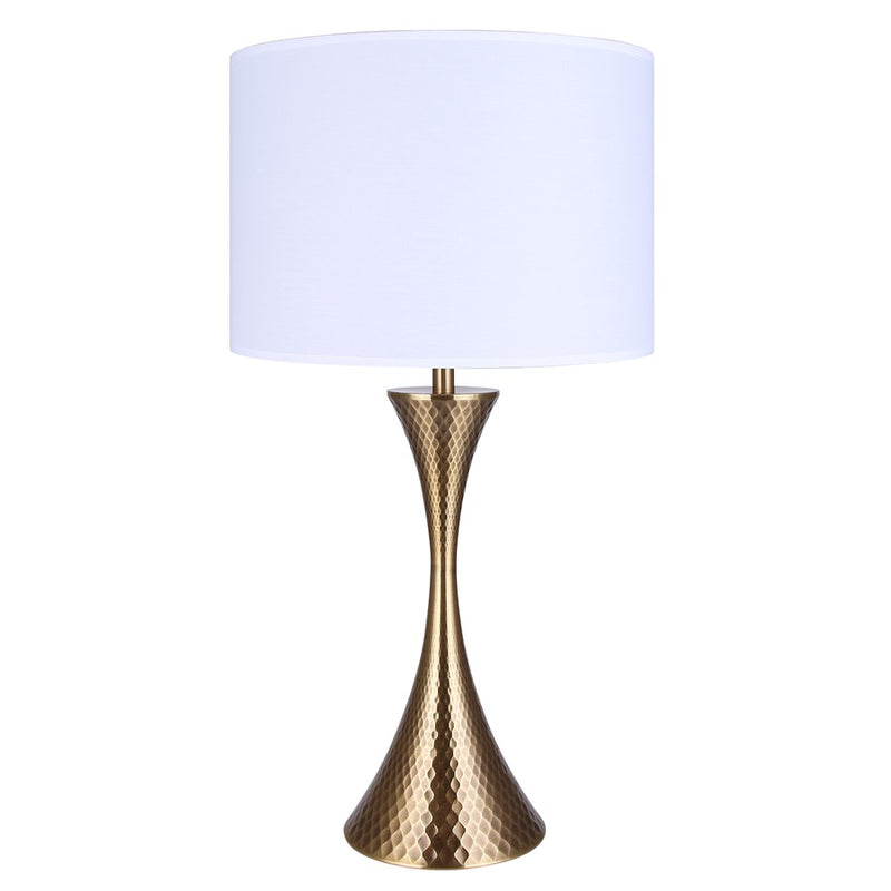 Canarm Mica 1 Light 25.75" Table Lamp, Gold