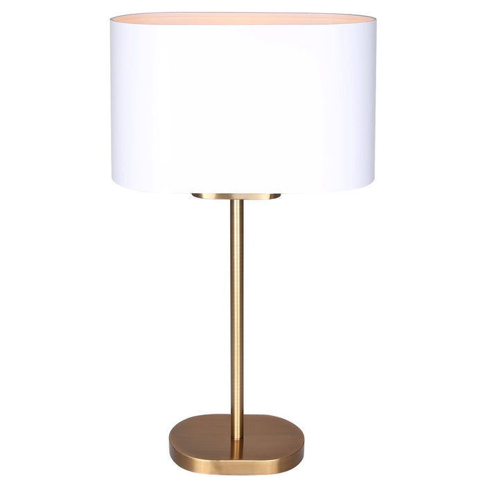 Canarm Kov 1 Light 24" Table Lamp, Gold - ITL2132B24GDW