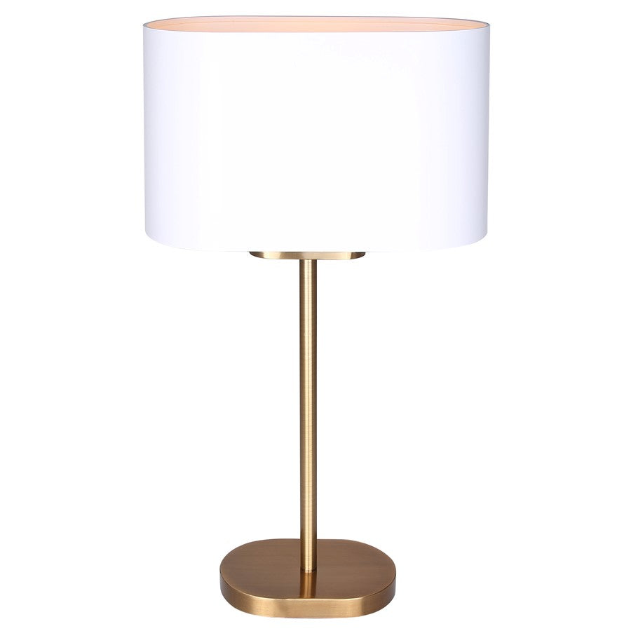 Canarm Kov 1 Light 24" Table Lamp, Gold - ITL2132B24GDW