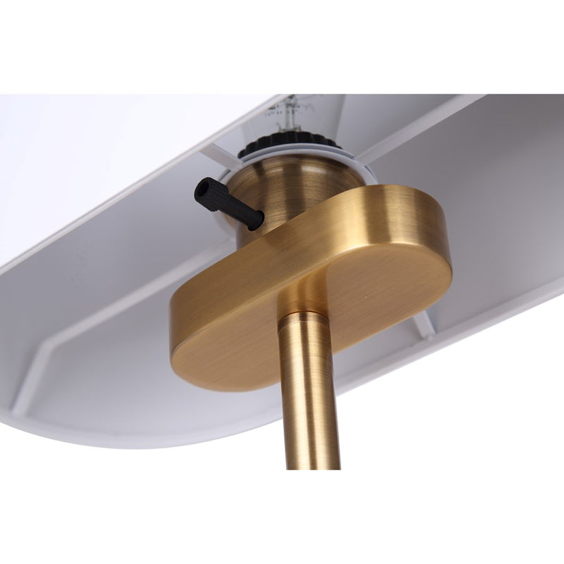 Canarm Kov 1 Light 24" Table Lamp, Gold