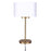 Canarm Kov 1 Light 24" Table Lamp, Gold