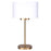 Canarm Kov 1 Light 24" Table Lamp, Gold