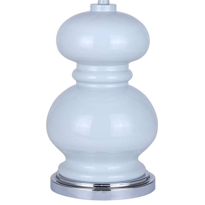 Canarm Biely 1 Light 22.75" Table Lamp, Light Blue