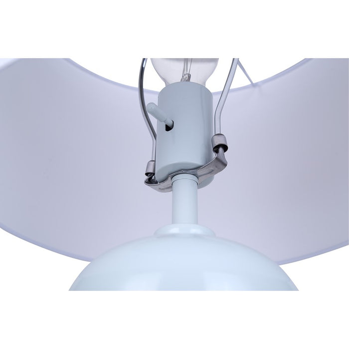 Canarm Biely 1 Light 22.75" Table Lamp, Light Blue