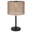 Canarm Lano 1 Light 24" Table Lamp, Matte Black