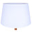 Canarm Maly 1 Light 25.5" Table Lamp, Brushed Nickel/Faux Wood