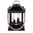 Canarm Collie 1 Light 12.75" Table Lamp, Matte Black/Rope
