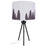 Canarm Holt 1 Light 27.25" Table Lamp, Matte Black