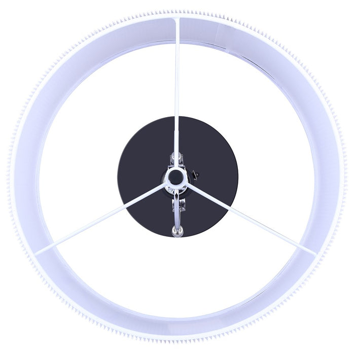 Canarm Carmynn 1 Light 24.25" Table Lamp, Black