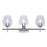 Canarm Cain 3 Light 25" Vanity, Chrome
