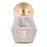 Canarm Willow 1 Light 7.5" Sconce, Gold