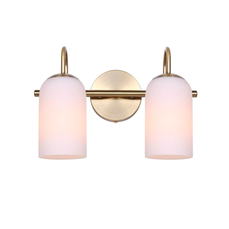 Canarm Novalee 2 Light 14.5" Vanity, Gold