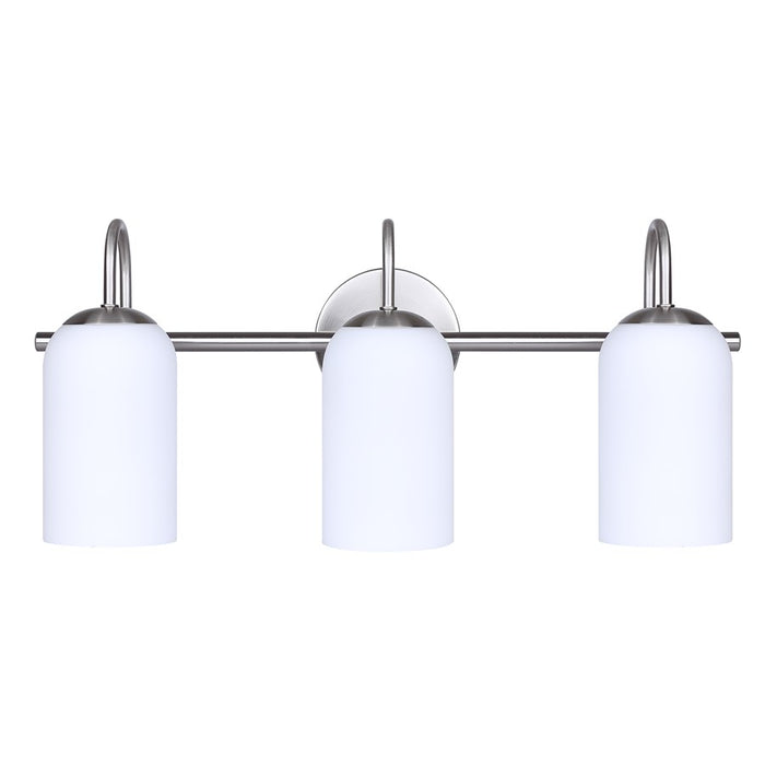 Canarm Novalee 3 Light 22" Vanity, Brushed Nickel