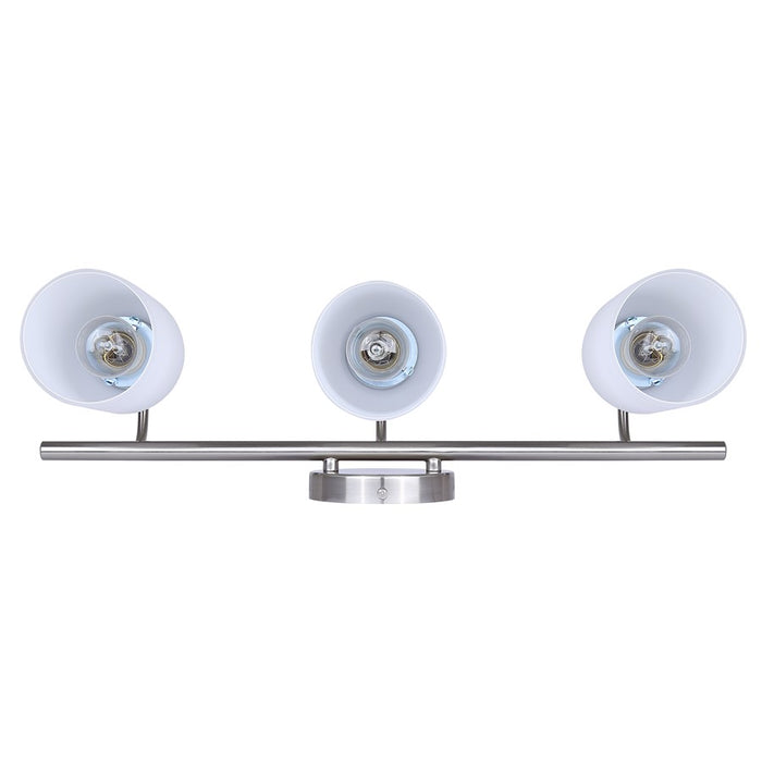 Canarm Novalee 3 Light 22" Vanity, Brushed Nickel