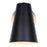 Canarm Harken 1 Light 7.75" Sconce, Matte Black/Gold