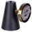Canarm Harken 1 Light 7.75" Sconce, Matte Black/Gold
