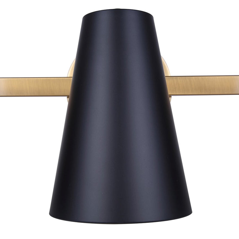 Canarm Harken 3 Light 24.5" Vanity, Gold