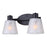 Canarm Luelle 2 Light 16" Vanity, Black