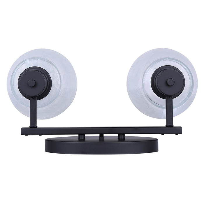 Canarm Luelle 2 Light 16" Vanity, Black