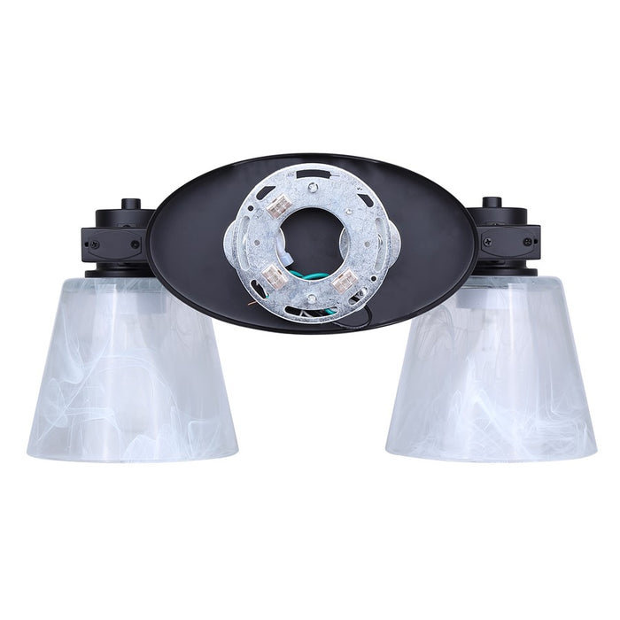 Canarm Luelle 2 Light 16" Vanity, Black