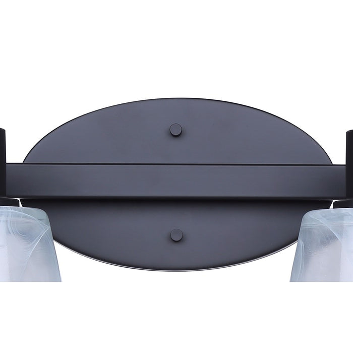 Canarm Luelle 2 Light 16" Vanity, Black