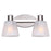 Canarm Luelle 2 Light Vanity, Brushed Nickel