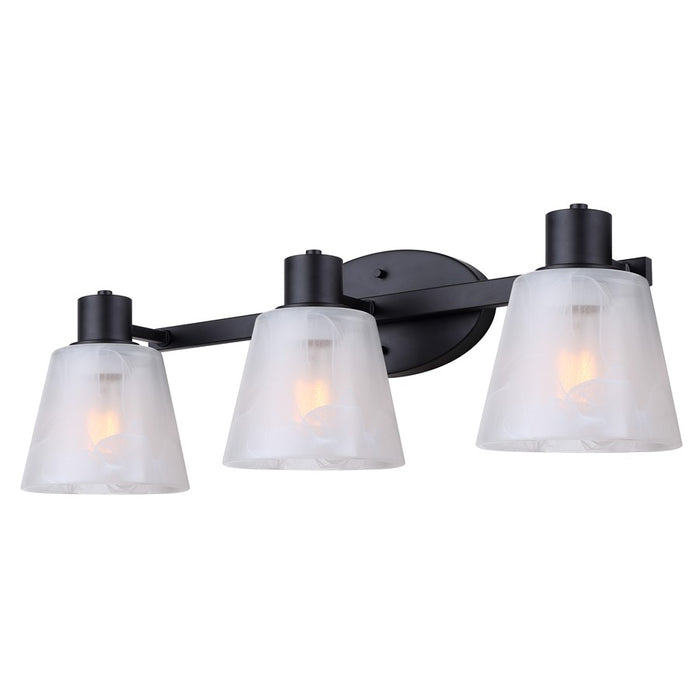 Canarm Luelle 3 Light 25" Vanity, Black