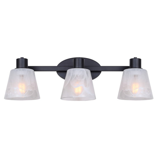 Canarm Luelle 3 Light 25" Vanity, Black