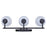 Canarm Luelle 3 Light 25" Vanity, Black