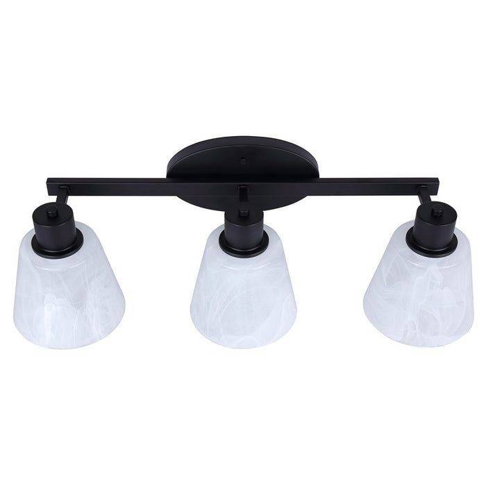 Canarm Luelle 3 Light 25" Vanity, Black