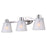 Canarm Luelle 3 Light 25" Vanity, Brushed Nickel