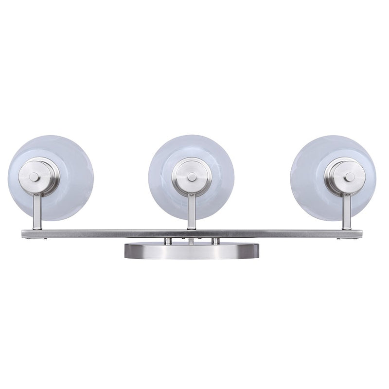 Canarm Luelle 3 Light 25" Vanity, Brushed Nickel