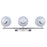 Canarm Luelle 3 Light 25" Vanity, Brushed Nickel