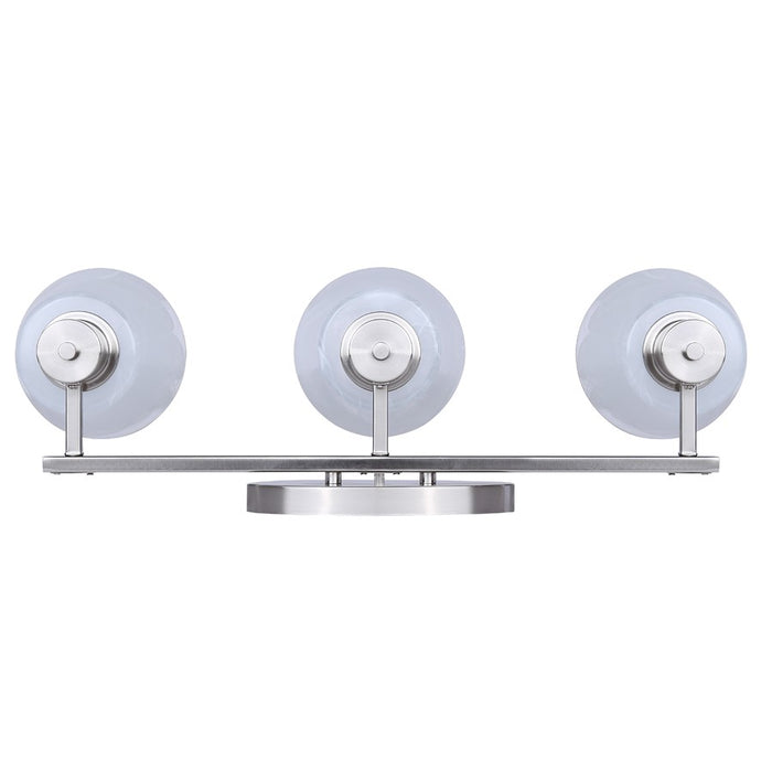 Canarm Luelle 3 Light 25" Vanity, Brushed Nickel