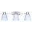 Canarm Luelle 3 Light 25" Vanity, Brushed Nickel