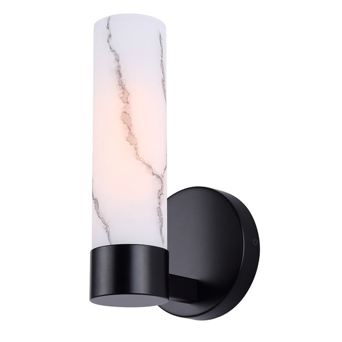 Canarm Kristella 1 Light 6" Sconce, Black