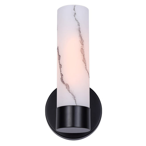 Canarm Kristella 1 Light 6" Sconce, Black