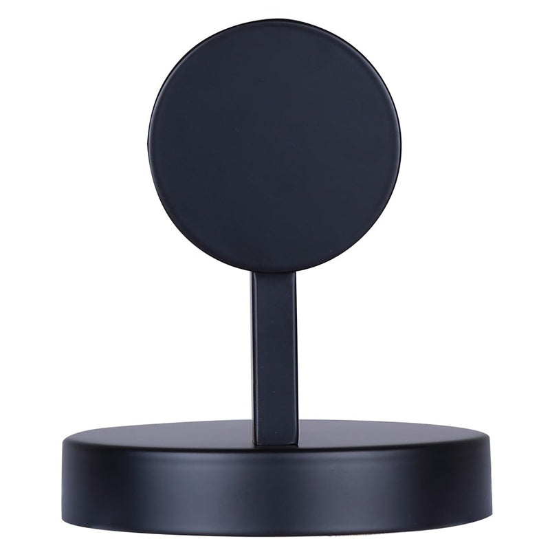 Canarm Kristella 6in 1-Light Wall Sconce | Modern Matte Black and Grey Marble Glass | Bathroom & Hallway | 6 x 5 x 10 in | Model IVL1153A01BK