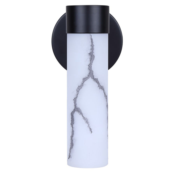 Canarm Kristella 1 Light 6" Sconce, Black