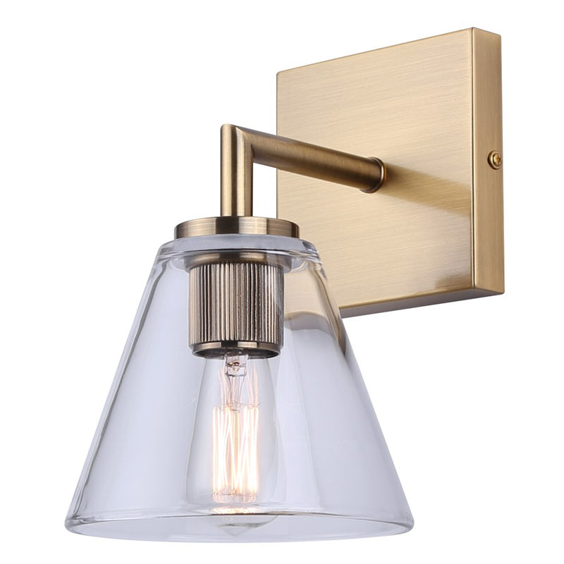 Canarm Berklie 1 Light 8" Sconce, Gold
